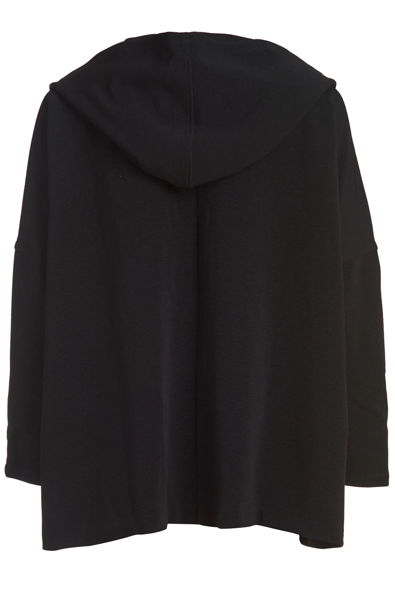 Oversized Recycled Knit 24/7 Hooded Cape - The Mercer