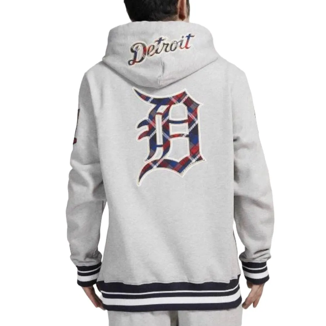 Pro Standard Detroit Tigers Pro Prep Fleece Hoodie (H.Grey/Midnight)