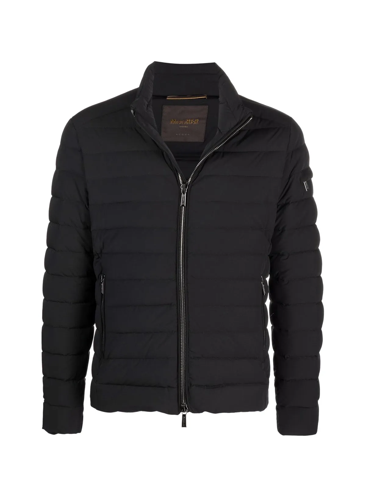 Quilted down jacket