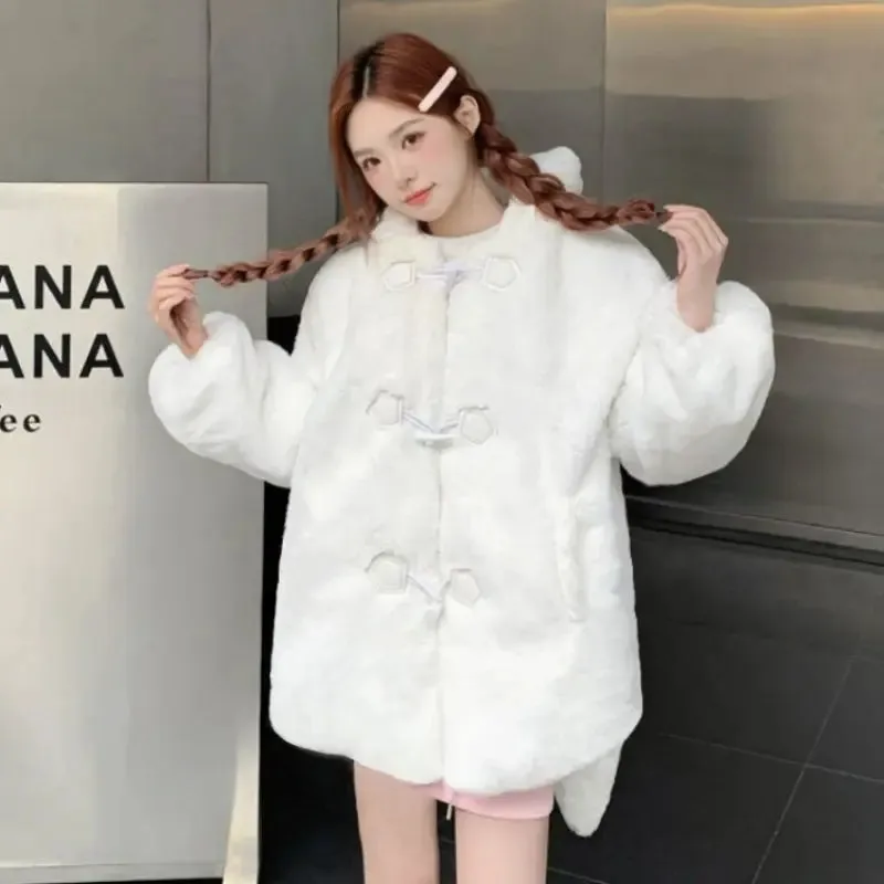 Rabbit Bunny Plush Coat