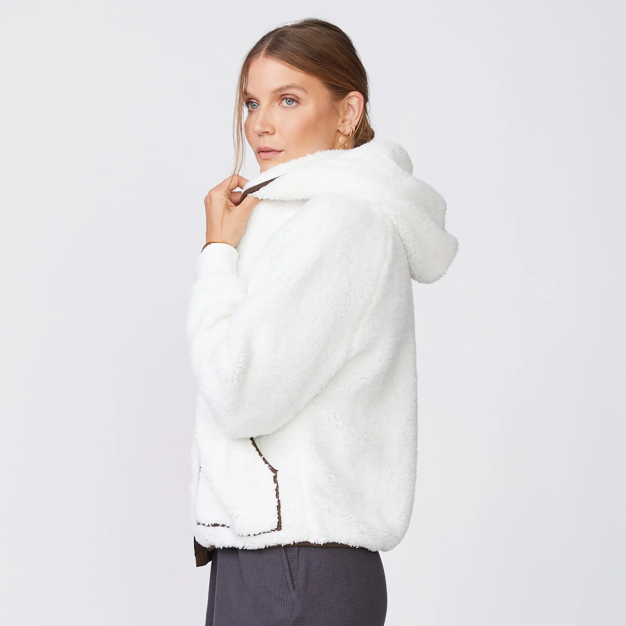 Sherpa Hooded Jacket