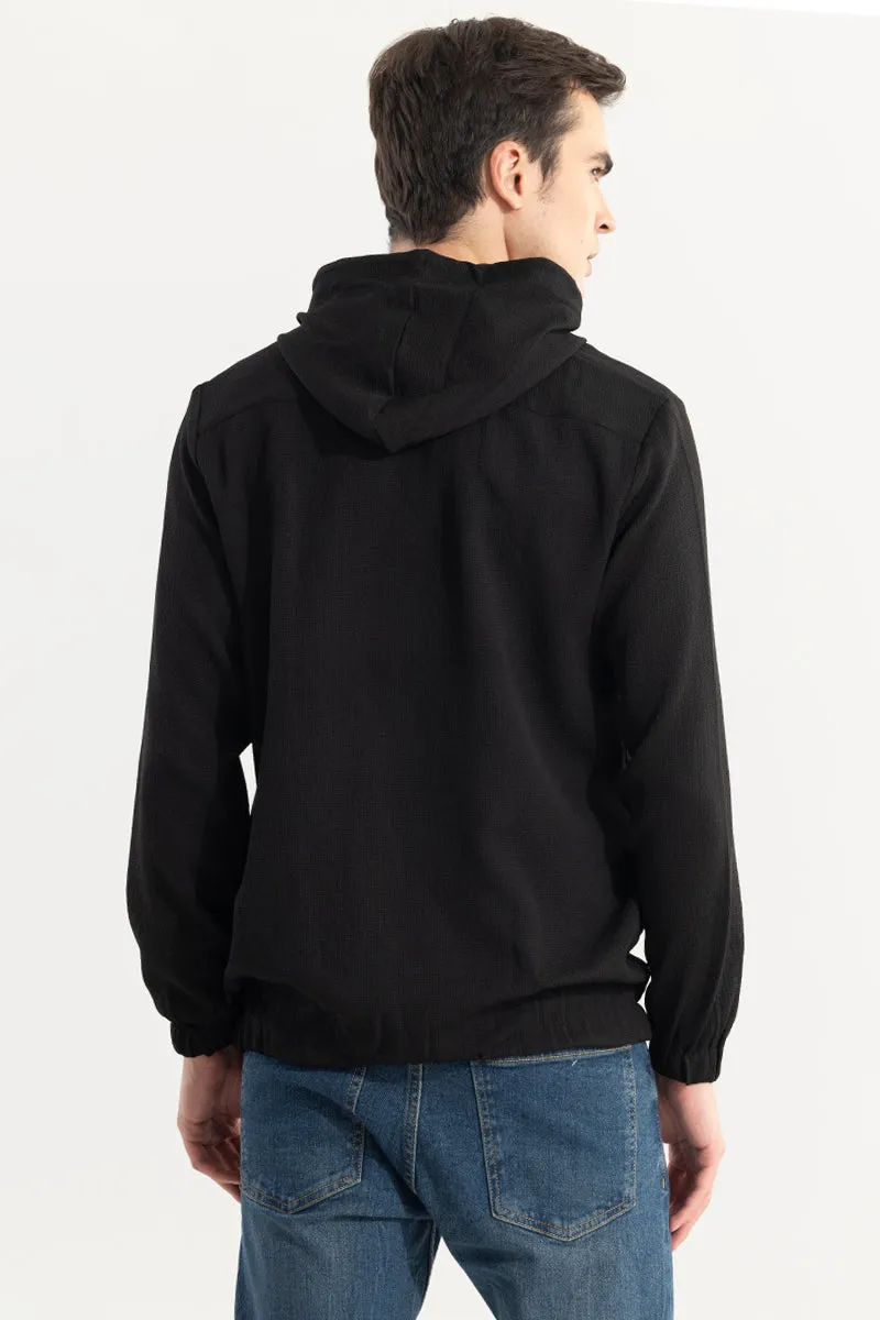 Stasia Black Hoodie