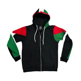 The Palestine Flag Zip Hoodie