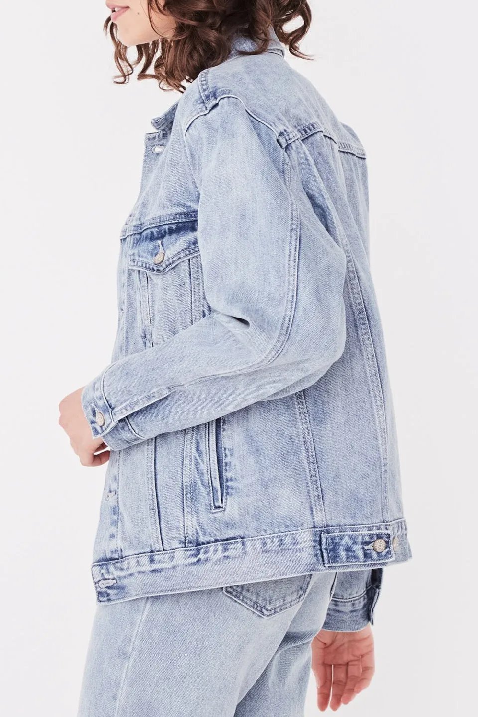 Tome Stone Blue Denim Jacket