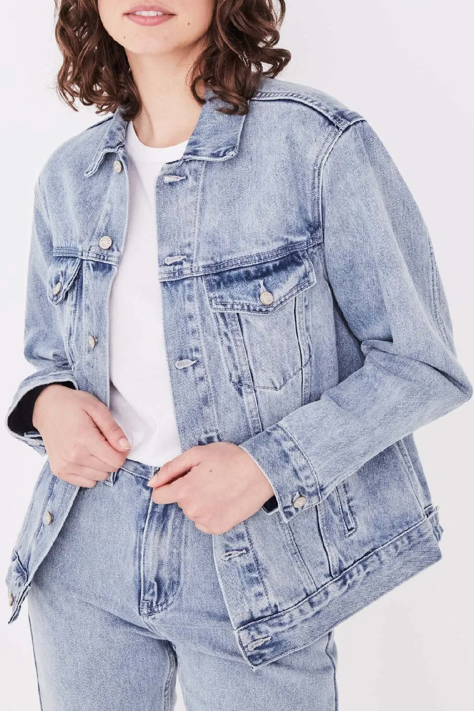 Tome Stone Blue Denim Jacket