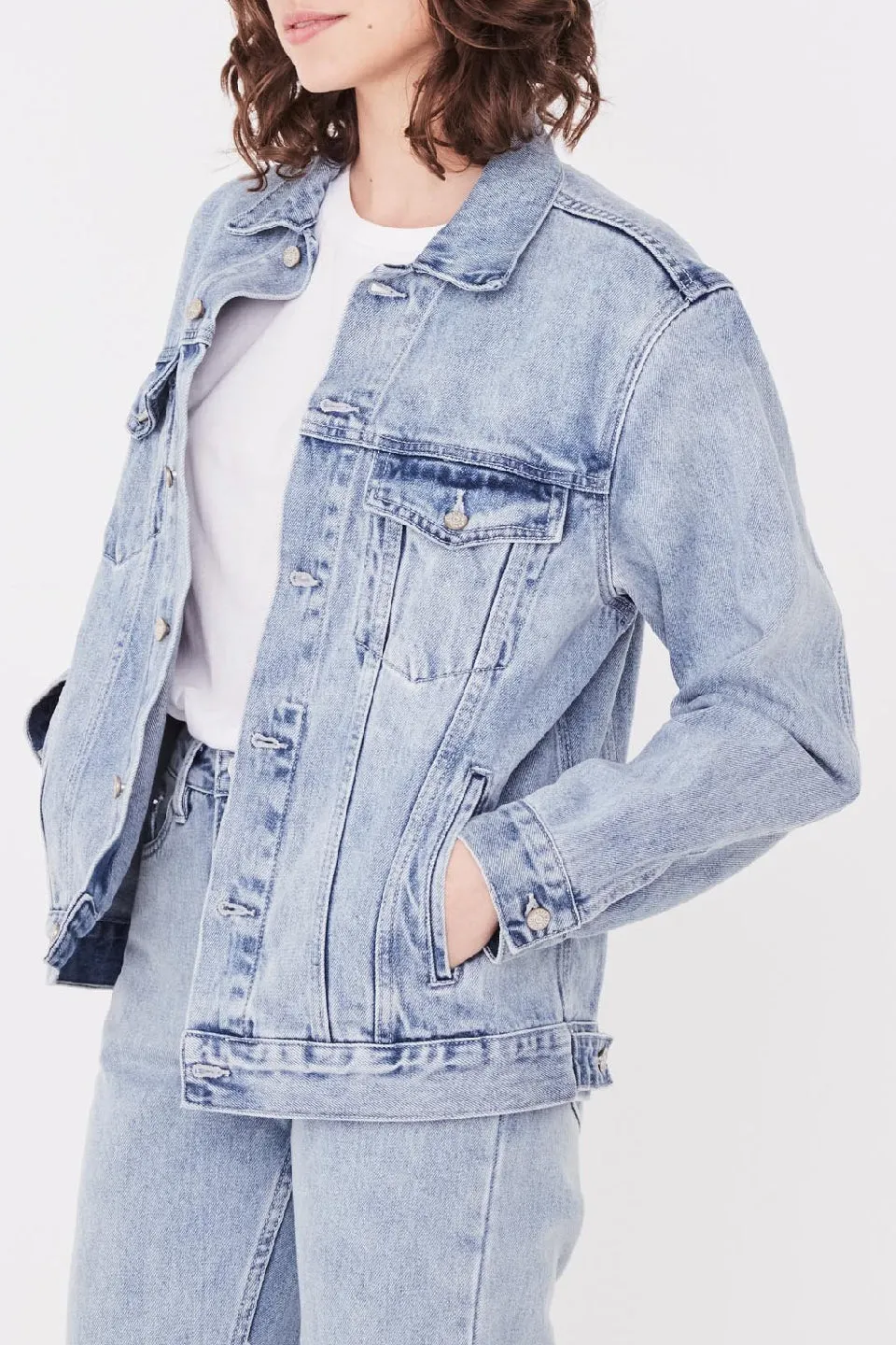 Tome Stone Blue Denim Jacket