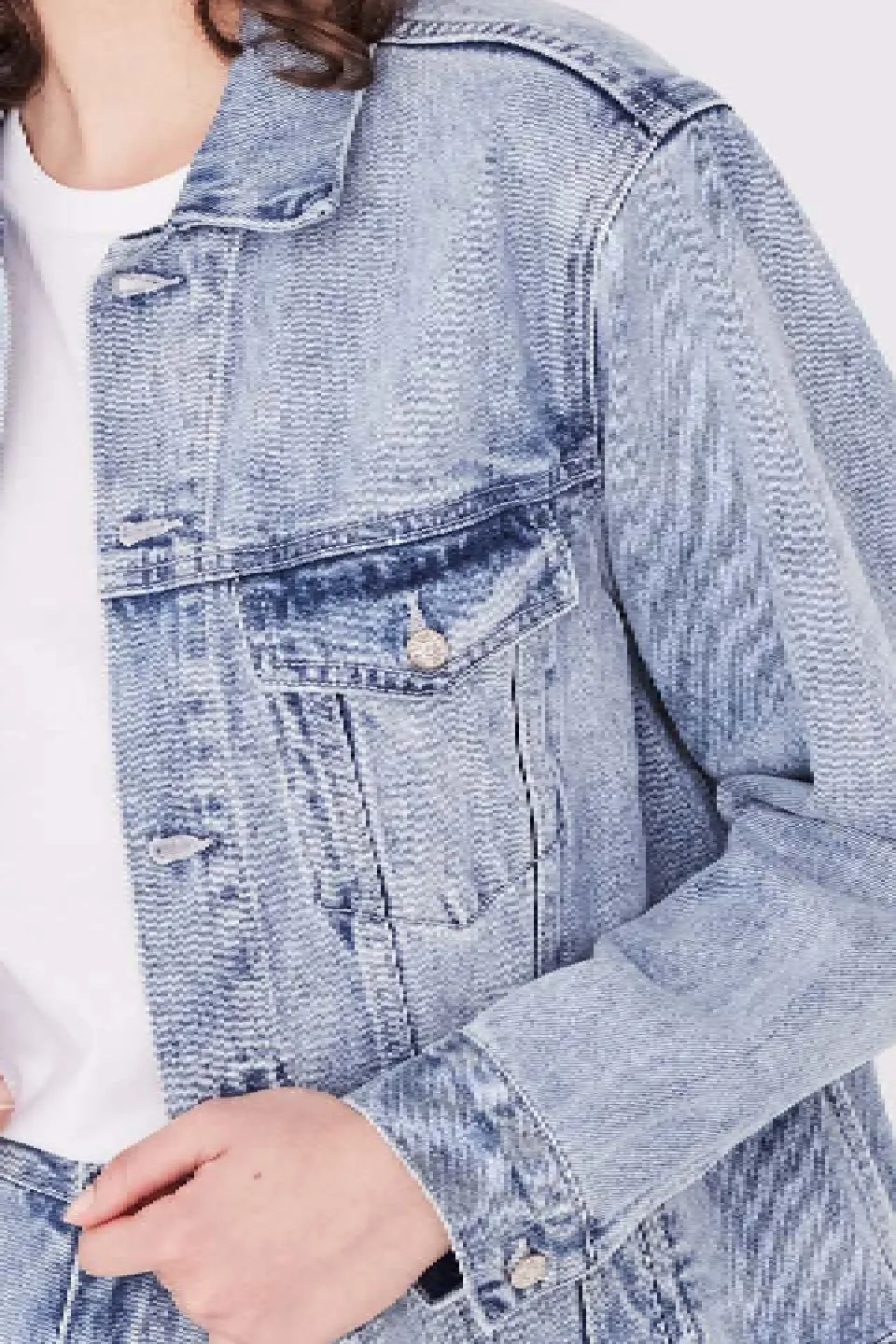 Tome Stone Blue Denim Jacket