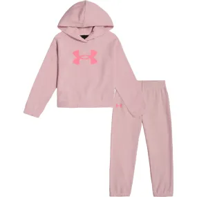 Under Armour Kids Prime Pink Reset Hoodie Set