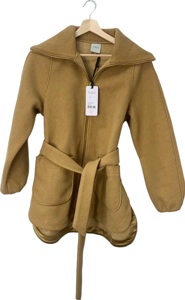 Varley Praline Pearson Fleece Coat UK Medium