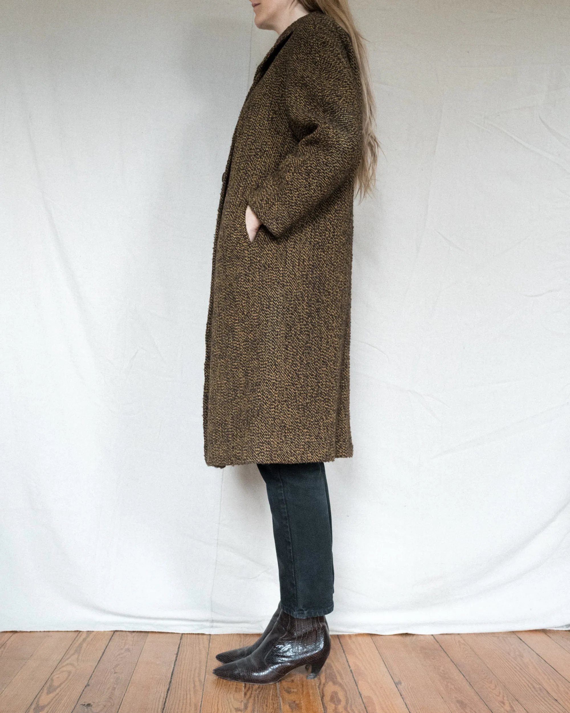 Vintage 60s Tweed Coat (S/M)