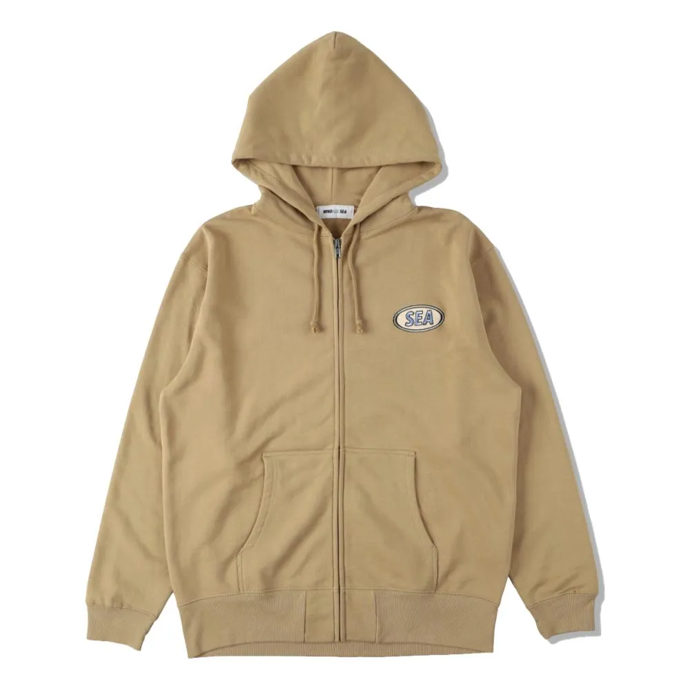 WIND AND SEA YOSHIFUKU HONOKA x WDS FULLZIP HOODIE-SAND KHAKI