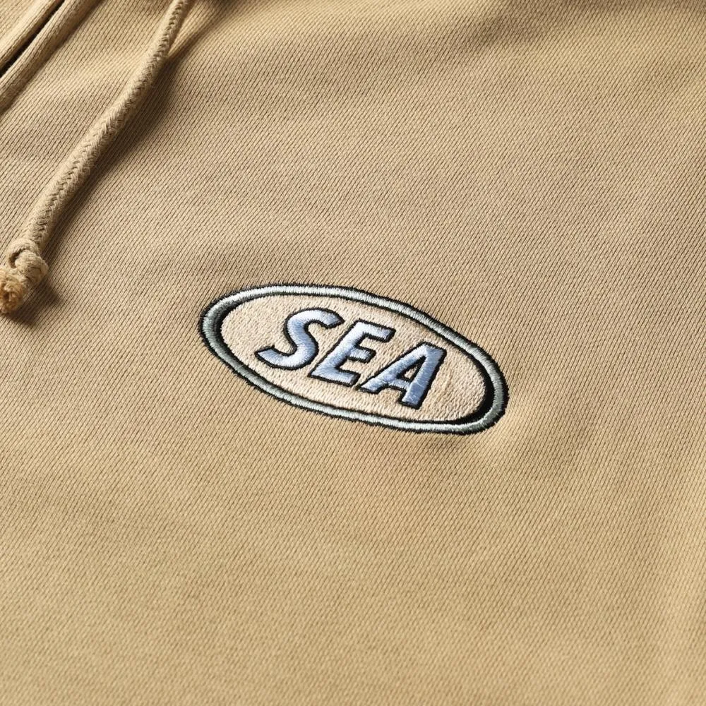 WIND AND SEA YOSHIFUKU HONOKA x WDS FULLZIP HOODIE-SAND KHAKI