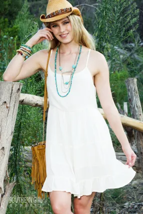 Women's Cream Sundress