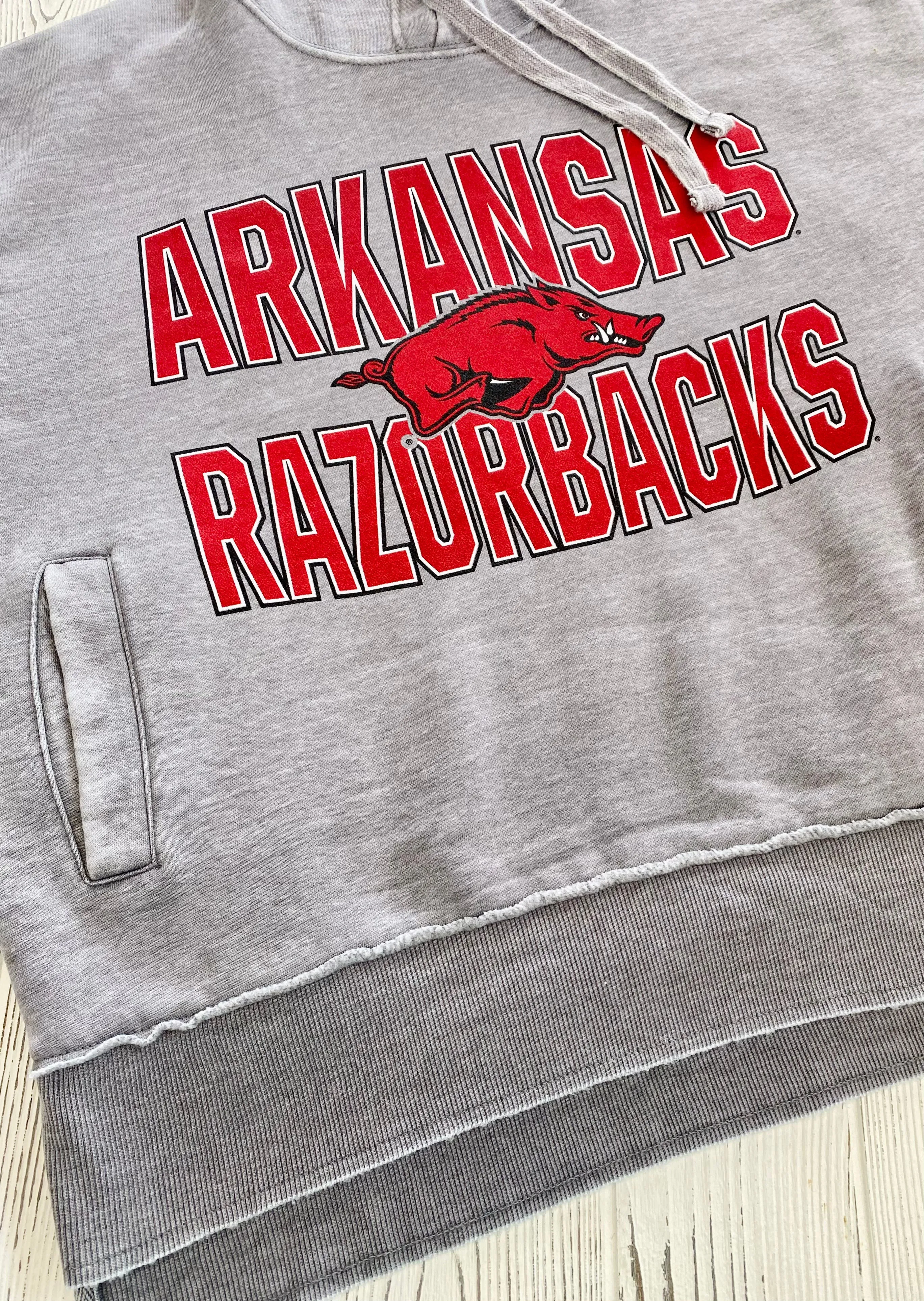 Woo Pig Side Split Arkansas Razorbacks Hoodie