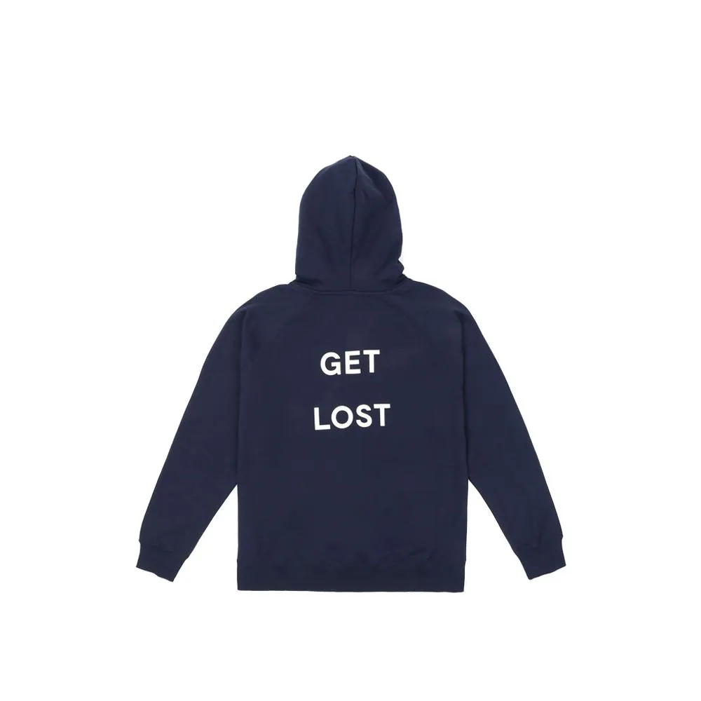 WOOD WOOD FRED HOODIE -NAVY